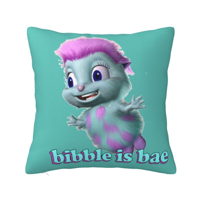 Custom Bibble Collage Luxury Pillow Cover Bedroom Decoration Funny Cartoon Cushion