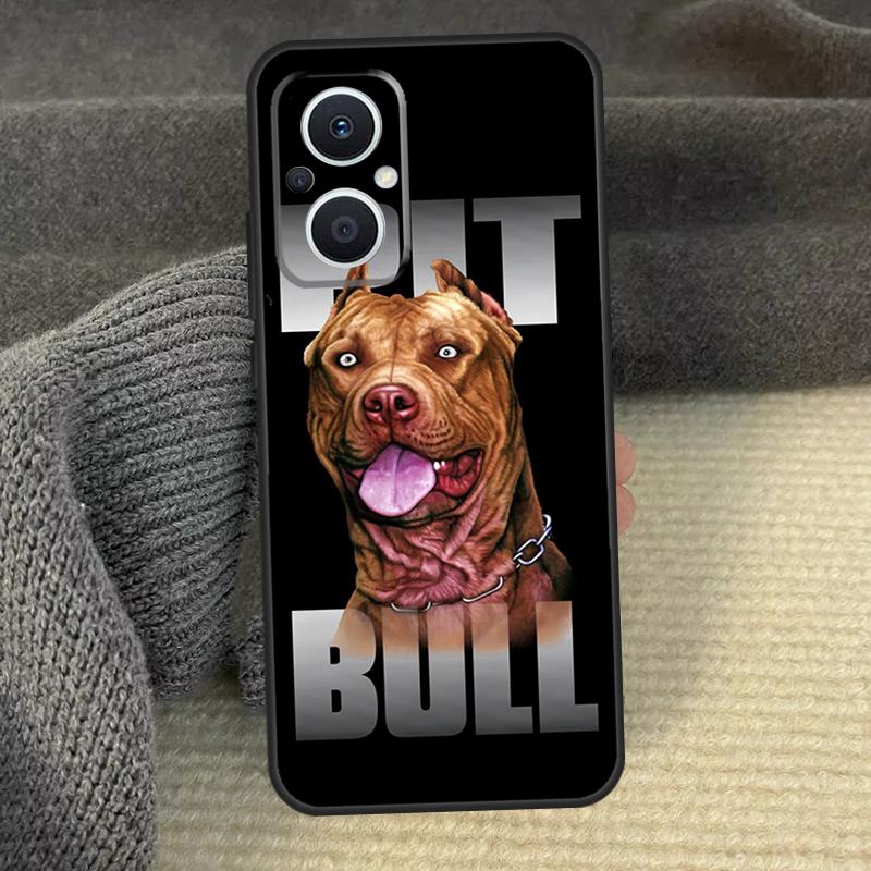 Pit Bull Lovely Dog Pitbull Cover For OPPO Reno 8 Lite 8T 14F 13F 12F 11F 14 13 12 11 10 Pro OPPO Find X9 X8 X5 Pro Case
