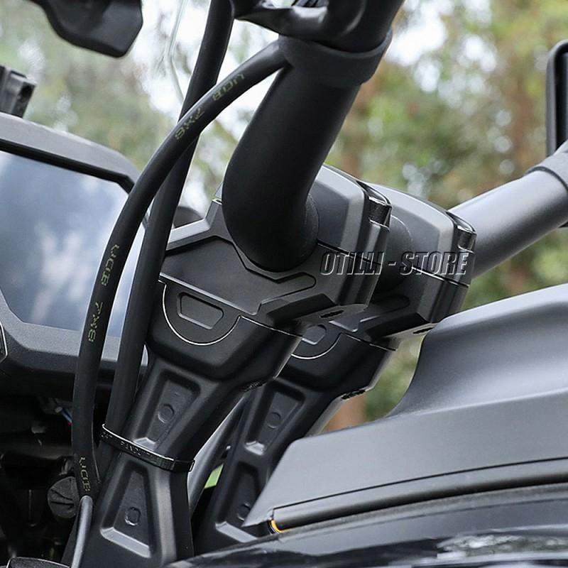 Harley-Davidson Pan America 1250/S Handlebar Riser Spacer Adapter Black Upgrade Kit Motorcycle Steering Stem
