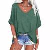 2024 European & American Women's Plus Size Casual Short-Sleeve Loose T-Shirt