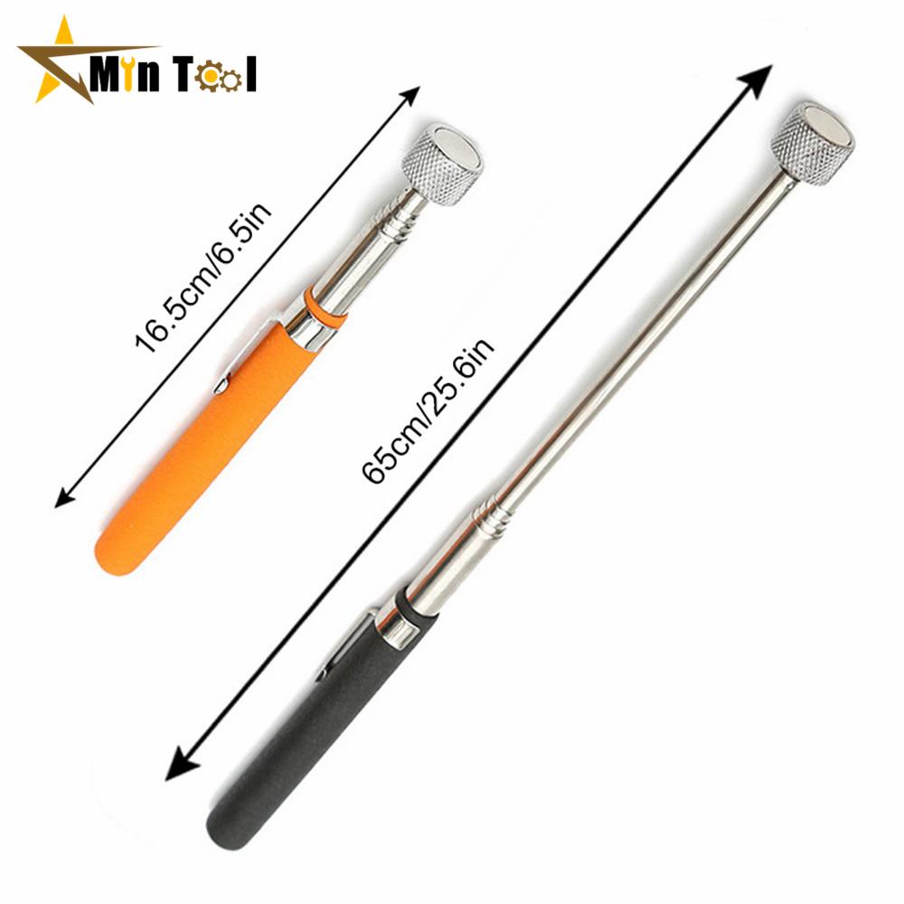 Telescopic Magnetic Metal Magnet Pen Light Torch Magnet Stick Part Pickup Tool Capacity for Picking Up Tool