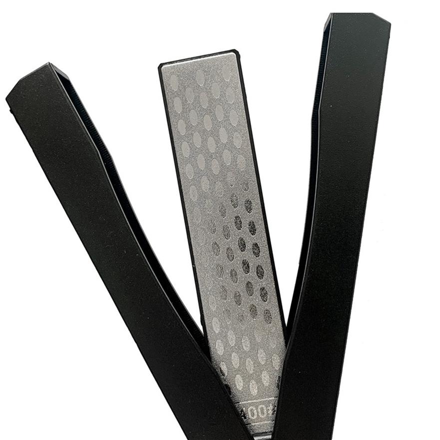 1 шт./2 шт. точилка для ножей/двусторонняя складная зернистость 400/600 с алмазным карманом для охоты