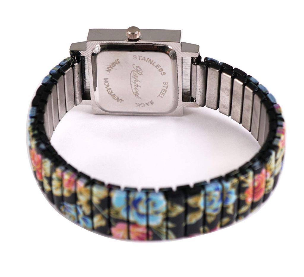 Часы Floral Pattern Bellows 164051 Black [Rapole] Женские