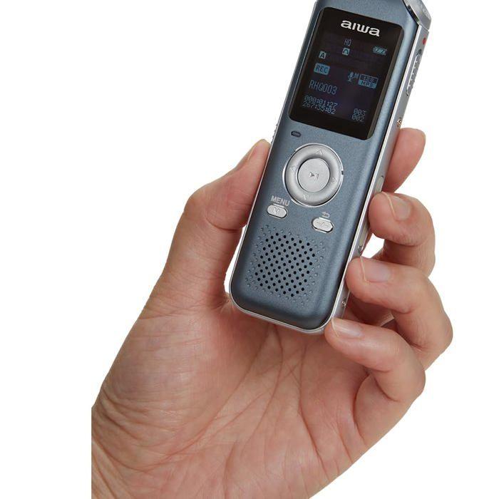 Aiwa Dvr-m700 Azul - Grabadora De Voz Digital 16gb