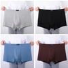 4Pcs Big Size Boxer Briefs Men's Panties Big Size Underwear Man Underpants L XL 2XL 3XL 4XL 5XL 6XL