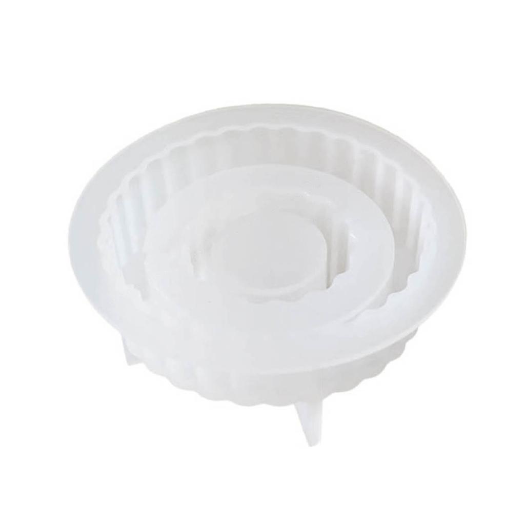 Формы для свечей Декор Литейные формы DIY 3D Силиконовые формы Цилиндры Полосатая форма Силиконовые формы Подсвечники для поделок