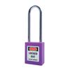 76mm Red Nylon Long Shackle Key Operated Durable Safety Padlock Lockout Tagout Security OSHA Loto Locks OEM Supplier