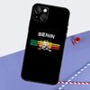 Чехол для телефона с флагом Бенина для iPhone 16 Pro Max 11 12 13 14 15 Pro Max Mini XR 16 15 Plus 16e Защитный корпус