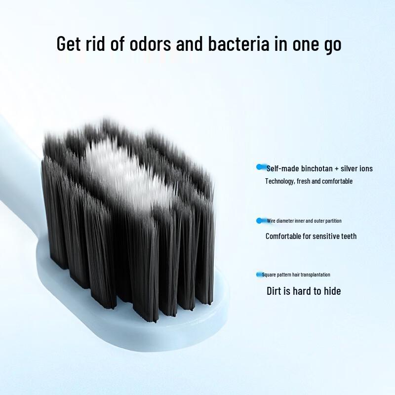 Oshou Morning Fresh Soft Bristle Toothbrush 3-Pack