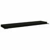 2 piece Bench Cushions SOEST 2 pcs. 100percent  Polyester Black
