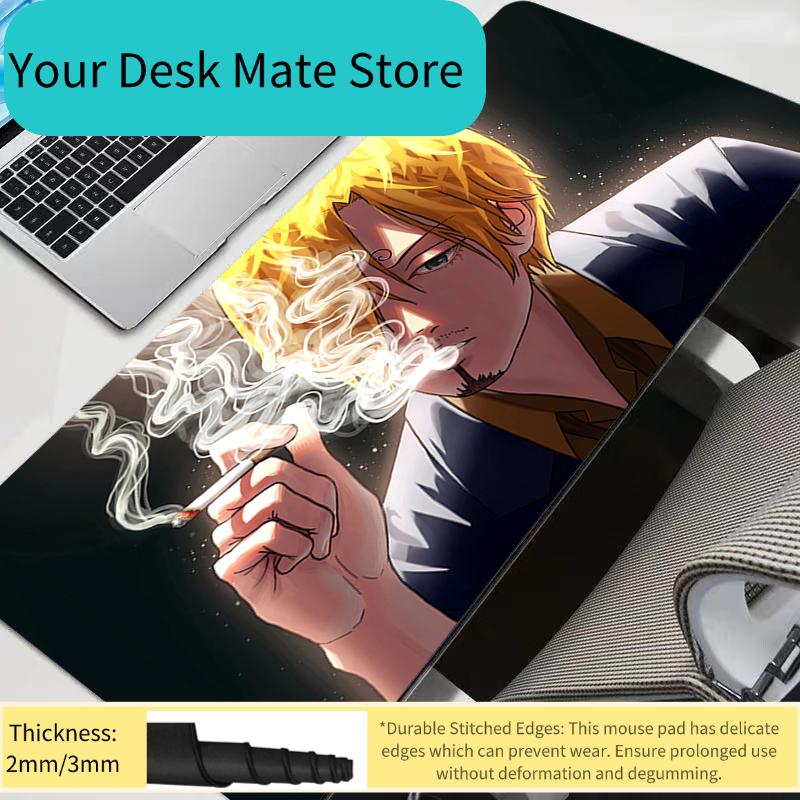 One Piece Mouse Pad Kawaii Gaming Accessories PC Computer Keyboard Gamer Desk Mat alfombrilla xxl durable anime Mousepad