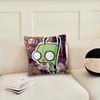 Мультяшный Захватчик Зим Гир Украшение Комната Дом Диван Гостиная Офис Автомобиль Скандинавская Простота Наволочка
