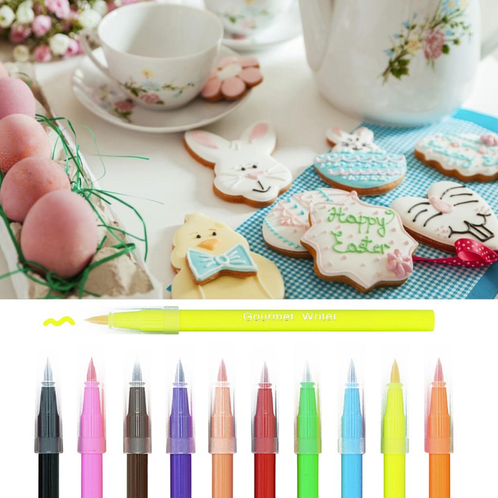 Sagit гель пищевая красящая ручка съедобные пигменты печенье ручка для рисования 5 мл инструменты для помадки принадлежности для украшения печенья