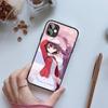 Чехол для телефона Katou Megumi Saekano для iPhone 14 13 12 11 XS X 8 7 6 Plus Mini Pro Max SE 2022 черный чехол для телефона из поликарбоната и термополиуретана