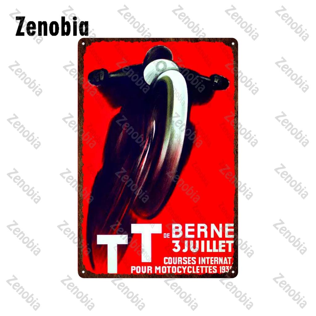 Motorcycles Metal Signs Tin Sign Ace Cafe London Road Race Wall Stickers Isle of Man TT Garage Bar Pub Home Wall Decoration
