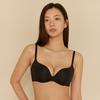 Skinny Five Sheer Bra Support Push-Up (Black/Skin)
