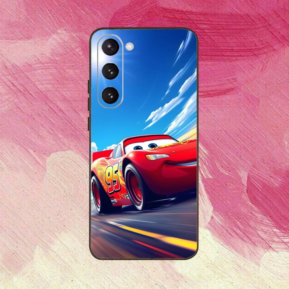 Чехол для телефона L-Lightning крутой Mc-MCQueen-car для Samsung Galaxy A73,A72,A71,A70,A53,A52,A51, Мягкий силиконовый черный чехол