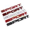 ABBB1 3D ABS Letters SPORT Si4 SDV6 SDV8 Emblem Car Trunk Badge Stickers For Autobiography SPORT