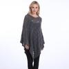 Large Size Women's Hoodie Loose Hollow Irregular Pullover Top Cape Sweater One Piece Hair Replacement