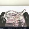 Simple Modern Transparent Crystal Abstract Knot Decoration Creative Decoration Model Room Study Living Room Tabletop Decoration