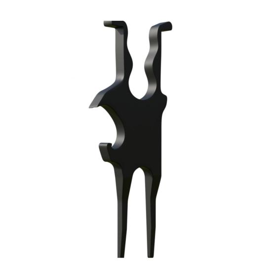 3-in-1 Golf Multi-Tool And Tee Height Setter Magnetic Holder Beer Opener Divot Tool