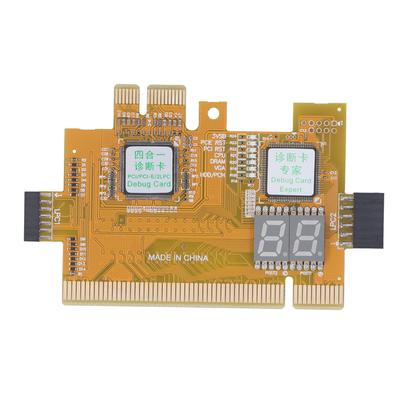 PCIE Desktop Диагностическая карта Материнская плата Тестовая карта 4 в 1 Многофункциональный PCI 2LPC Анализатор