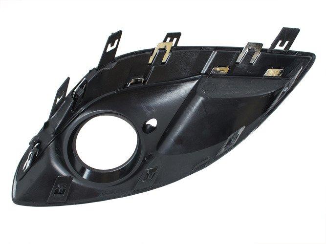 Opel Corsa D 11-14 WITH HALOGENS grille in the front bumper CHROME left