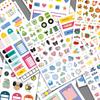12 Sticky Notes and Hand Note Set Ins Style Cartoon Fresh Gu Card Decorative Mobile Phone Case Creative DIY Stickers