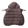 North Baby Shell Baby Stroller Warm Water Slate Free Size [The Face] Blanket, Unisex, Carrier, Attachment, Repellent, Brown,