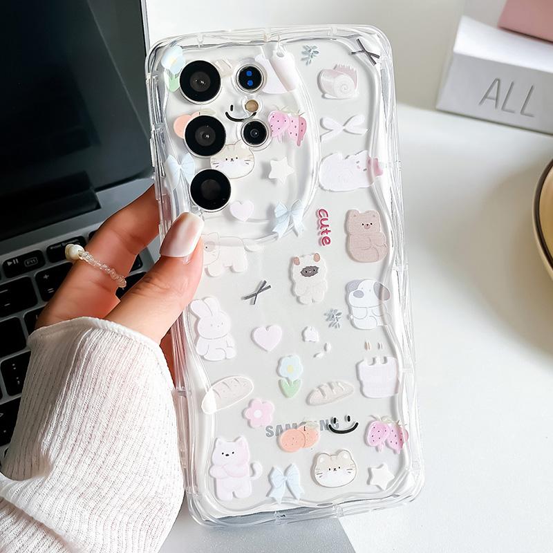 Чехол для телефона с цепочкой на запястье для iPhone 15 14 13 12 11 Pro Max 6 7 8 Plus XS Max XR Милый кот Звездная бусина Браслет Ремешок Шнурок Крышка