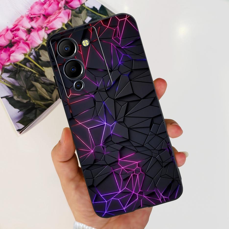 Чехол для Infinix Note 12 G96 X670 Новая Модная Расписная Крышка Ударопрочный Чехол для Телефона Для Infinix Note 12 Turbo Note12 G96 Мягкие Чехлы