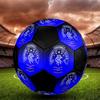 Rangers F.C Indoor Soccer Ball Colorful Machine Stitched PVC Size 5 Team Training Competition Ready Durable High-Bounce Cool Sports Gift