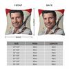 Chayanne Puerto Rican Latin Pop Singer Pillowcase Printing Fabric Cushion Cover Decorations Throw Pillow Case Cover Car Zipper