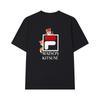 X Maison Kitsune Fox T-Shirt Multicolor Fashion Classic Versatile Comfortable Short Sleeve Men Tops Legendary-Blue F11U529101F-NV