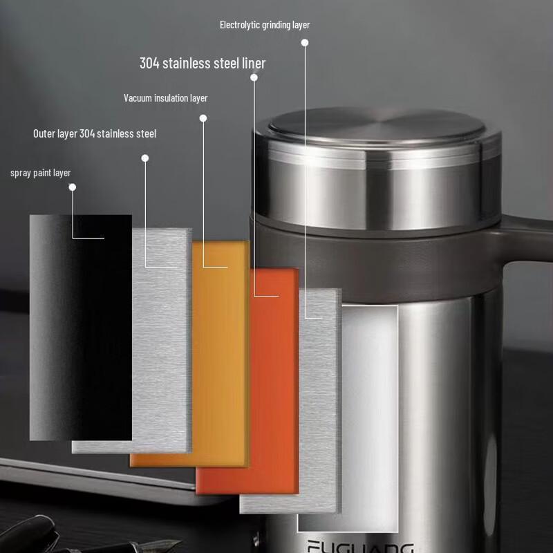 Fuguang Stainless Steel Office Vacuum Insulated Mug