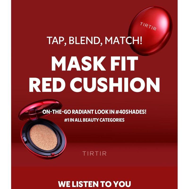TIRTIR Маска Fit Red Cushion #21W Натуральный Айвори Набор