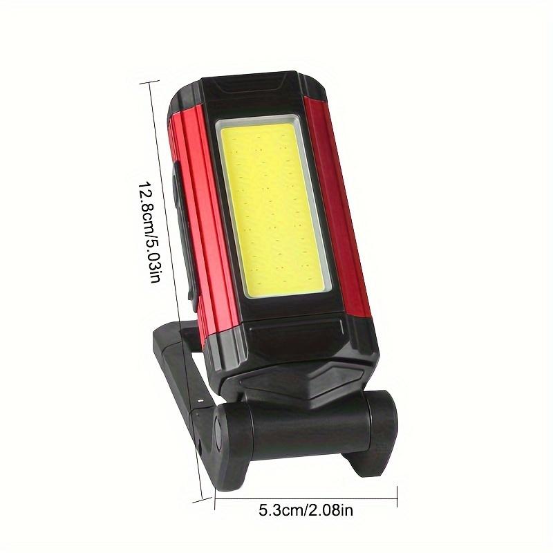 Многофункциональный зарядный рабочий свет с магнитной базой, 5 режимов освещения, ультраяркий и портативный, для улицы, кемпинга, мастерской, аварийного освещения