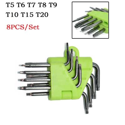 Набор ключей для ключа Torx, шестигранный ключ, L-образная отвертка, мини-отвертка Torx