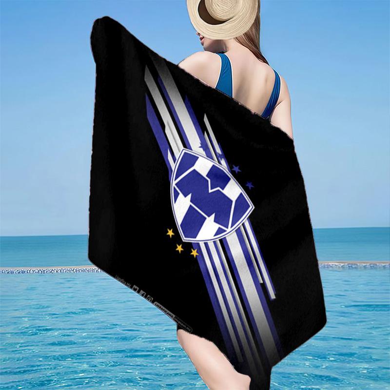 Monterrey Team Spirit In Action Beach Towel, Quick-drying, Easy to Care for, Use for Both Fitness and Beach Vacations,Sports Essential Fan Gift