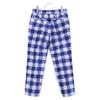 DRAWER 6514-236-1301 Blue Kasuri Check Jacquard Pants Bottoms 34 blueUsed
