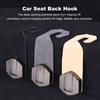 Спинка автомобильного сиденья Прочная несущая скрытая конструкция Универсальный простой монтаж Органайзер для автомобильного сиденья Крючок Инструмент для организации автомобиля