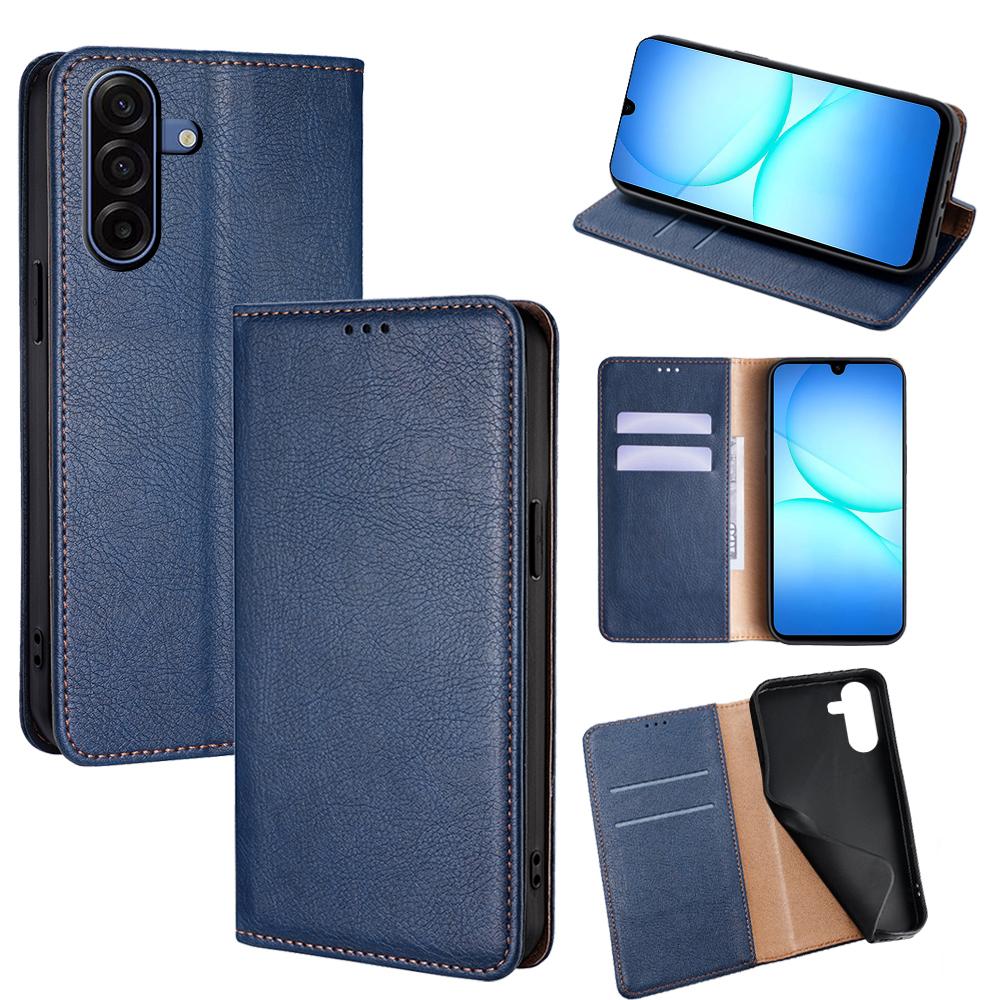 For Samsung Galaxy A17 5G Case Wallet PU Leather Magnetic Auto-Absorbed Phone Cover