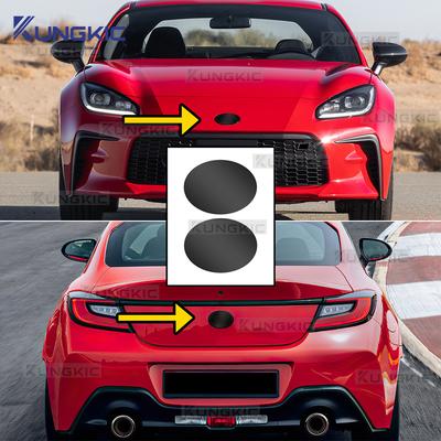Для Toyota GR86 -2025 Автомобиль Передний на Эмблему Предварительно Вырезанная Темно-Задымленная TPU PPF Защитная Пленка Антицарапина Внешние Аксессуары