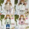 Повседневная одежда для кукол, зимнее пальто, разноцветные роговые пуговицы, пальто, топы для 1/6 BJD 30 см, куклы, игрушки своими руками