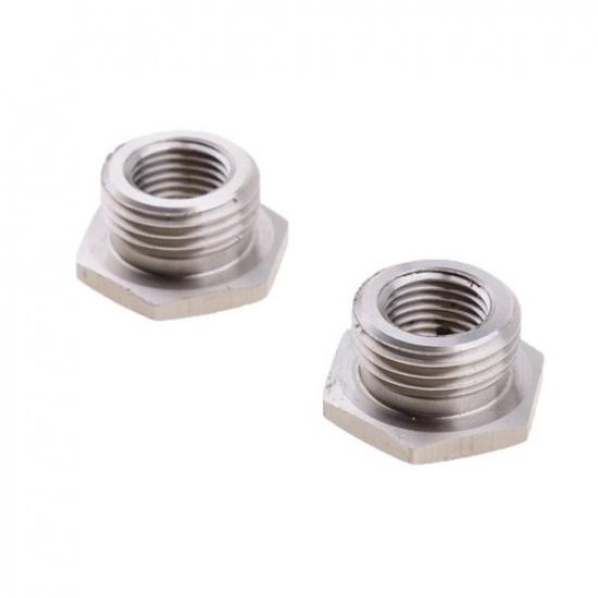 Fit for Harley Davidson Exhaust Reducer Oxygen Sensor Ports 12MM-18MM Hole Kit