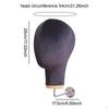 11-inch Versatile Wall Mounted Mannequin Head Model Hat Display Stand for Professional Or Personal