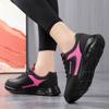 Women’s Black Running Sneakers Casual Sport Shoes Lightweight Jogging Shoes Over Sized
