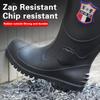 Manufacturer Factory Fashion Rubber Rain Boots Waterproof Steel Toe PVC Rain Boots