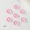 50 шт. 3D Ледяные Полупрозрачные Градиентные Цветы-Цветы Шармы для Ногтей Светящиеся Маникюрные Арт-Украшения для Дизайна Ногтей