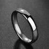 Простые мужские и женские кольца из нержавеющей стали для пар, друзей, родителей, годовщины свадьбы, ювелирные изделия, подарки